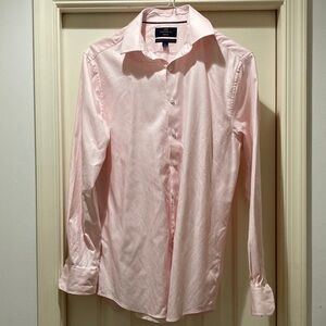 Marks and Spencer M&S SARTORIAL Slim Fit Luxury Cotton Striped Shirt